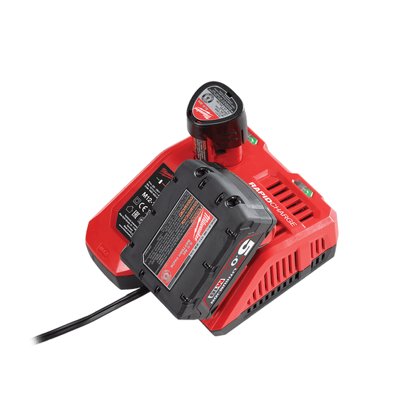 Milwaukee M12 & M18 - 12-18V Multi Voltage Rapid Charger M12-18FC