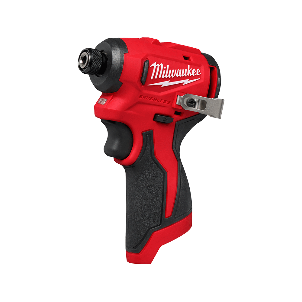Milwaukee M12™ Sub-Compact Brushless 1/4" Hex Impact Driver (Tool Only) M12BLIDRC0