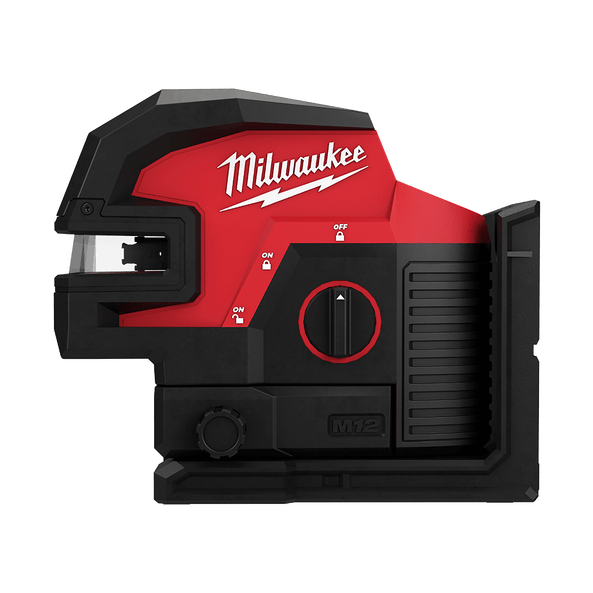 12V Cross + 4 Point Laser Kit M12C4PLA301C by Milwaukee