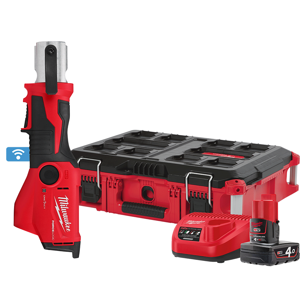 Milwaukee M12™ ONE-KEY™ FORCE LOGIC™ Press Tool Kit M12ONEHPT401P