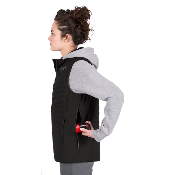 Milwaukee M12™ AXIS™ Heated Women's Vest Black M12WAHVBLK0