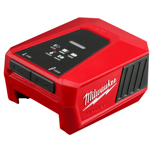 Milwaukee Top-Off Bidirectional Charger & Power Supply M18BC