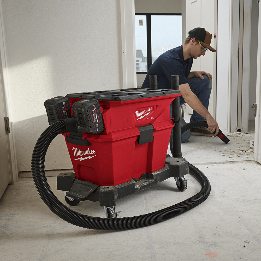 Milwaukee M18 FUEL™ PACKOUT™ Dual Battery 23L L-Class Wet/Dry Vacuum w/ VACLINK™ (Tool Only) M18F2POVC23L0