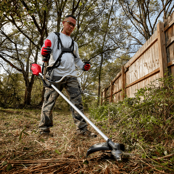 18V FUEL™ Brushcutter / Line Trimmer With Double Shoulder Harness Bare (Tool Only) M18FBC0 by Milwaukee