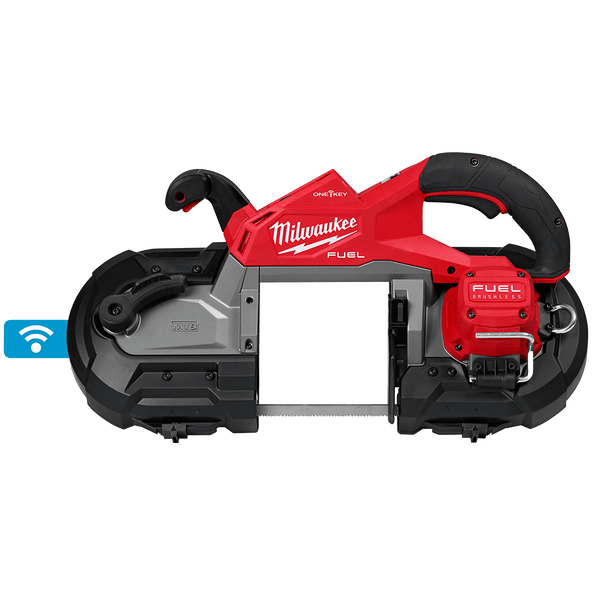 Milwaukee M18 FUEL™ 125mm Deep Cut Dual-Trigger Band Saw with ONE-KEY™ (Tool Only) M18FBS125DO0
