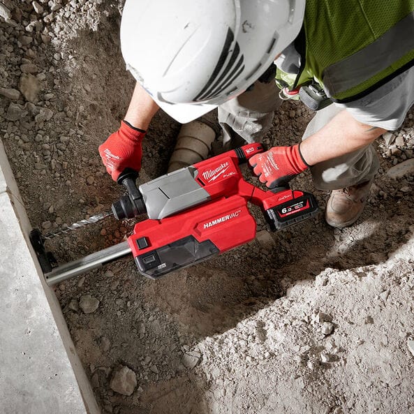 18V FUEL™ HAMMERVAC™ 32mm Dedicated Dust Extractor Bare (Tool Only) M18FDDEL32-0 by Milwaukee
