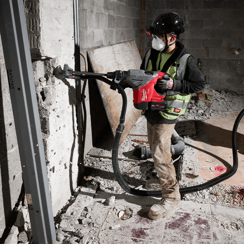 Milwaukee M18 FUEL™ 45mm SDS Max Rotary Hammer w/ VACLINK™ and ONE-KEY™ (Tool Only) M18FHACO7450C
