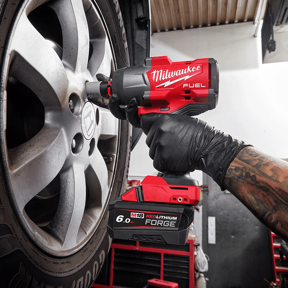 M18 FUEL™ 1/2" High Torque Impact Wrench With Friction Ring (Tool Only) M18FHIW2F120 by Milwaukee