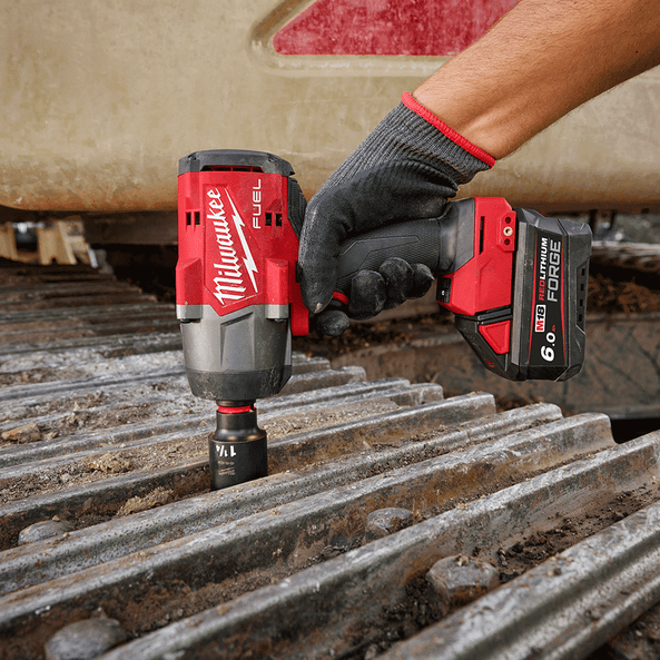 M18 FUEL™ 1/2" High Torque Impact Wrench With Friction Ring (Tool Only) M18FHIW2F120 by Milwaukee