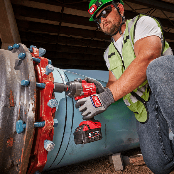 18V 1/2" FUEL™ High Torque Impact Wrench with Pin Detent Bare (Tool Only) M18FHIW2P120 by Milwaukee