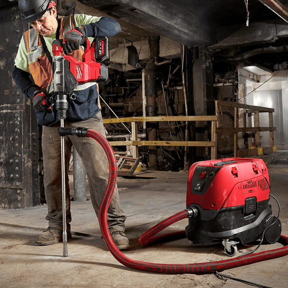 18V FUEL™ 44mm SDS Max Rotary Hammer W/One Key Kit M18FHM-122C by Milwaukee