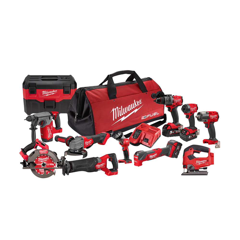 Milwaukee M18 FUEL™ 11 Piece Power Pack 11A4 M18FPP11A4503B