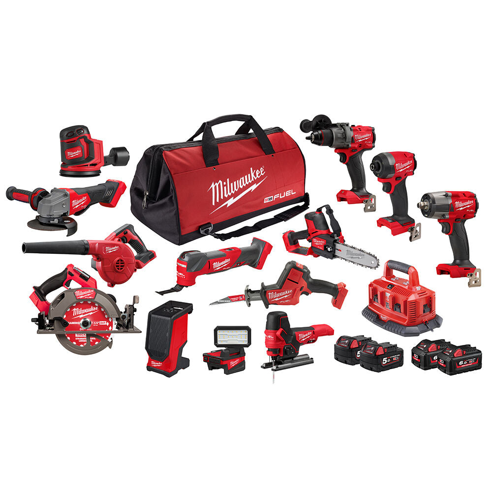 Milwaukee M18 FUEL™ 13 Piece Power Pack 13B4 M18FPP13B4564B