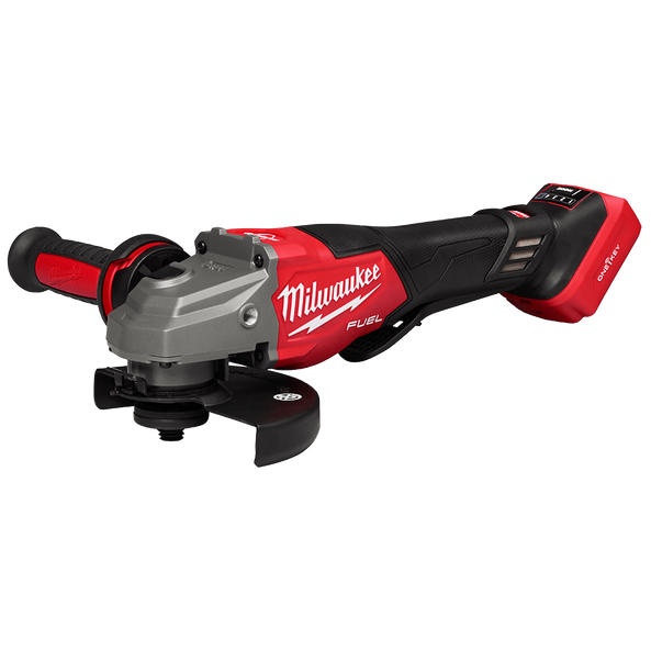 Milwaukee M18 FUEL™ ONE-KEY™ 125mm (5") High Speed Braking Angle Grinder with Deadman Paddle Switch (Tool Only) M18FSAG125XPDB20