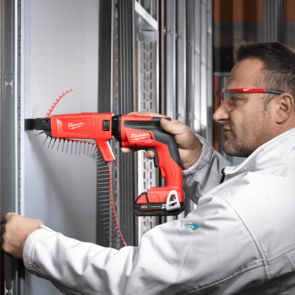 Milwaukee 18V FUEL Drywall Screw Gun W/ Collated Attachment Bare (Tool only) M18FSGC-0