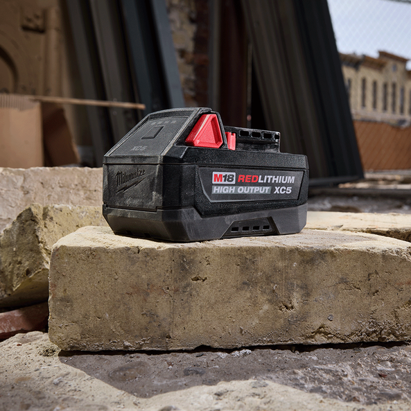Milwaukee M18™ REDLITHIUM™ HIGH OUTPUT™ XC5 5.0Ah Battery M18HB5