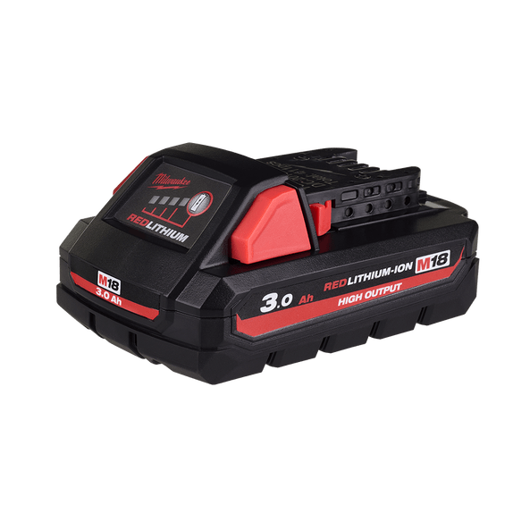 Milwaukee 18V 3.0Ah RED Lithium HIGH OUTPUT™ Battery M18HB3