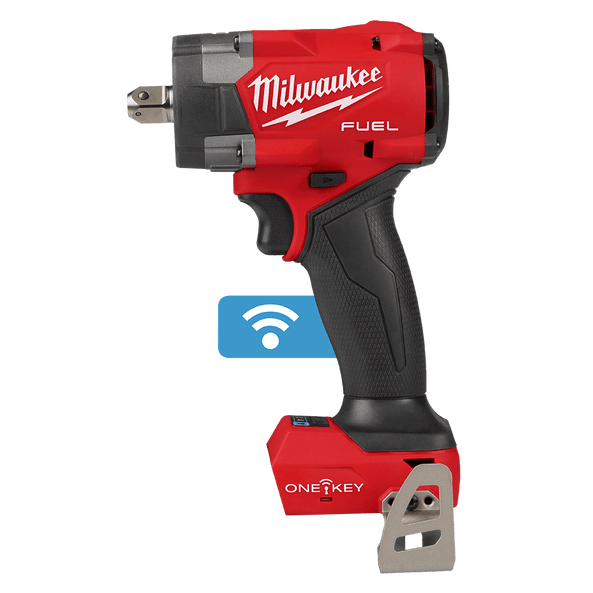 18V FUEL™ ONE-KEY™ 1/2" Controlled Torque Impact Wrench with Pin Detent Bare (Tool Only) M18ONEFIW2PC120 by Milwaukee