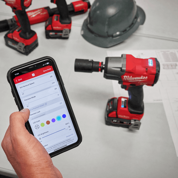 18V FUEL™ ONE-KEY™ 1/2" Controlled Mid-Torque Impact Wrench with Pin Detent Bare (Tool Only) M18ONEFMTIW2PC120 by Milwaukee