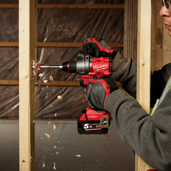 M18 FUEL™ ONE-KEY™ 13mm Hammer Drill/Driver (Tool Only) - M18ONEPD30 by Milwaukee