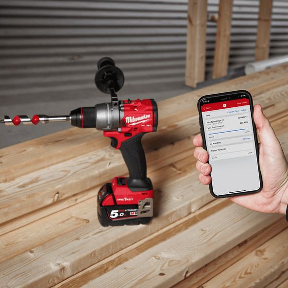 M18 FUEL™ ONE-KEY™ 13mm Hammer Drill/Driver (Tool Only) - M18ONEPD30 by Milwaukee