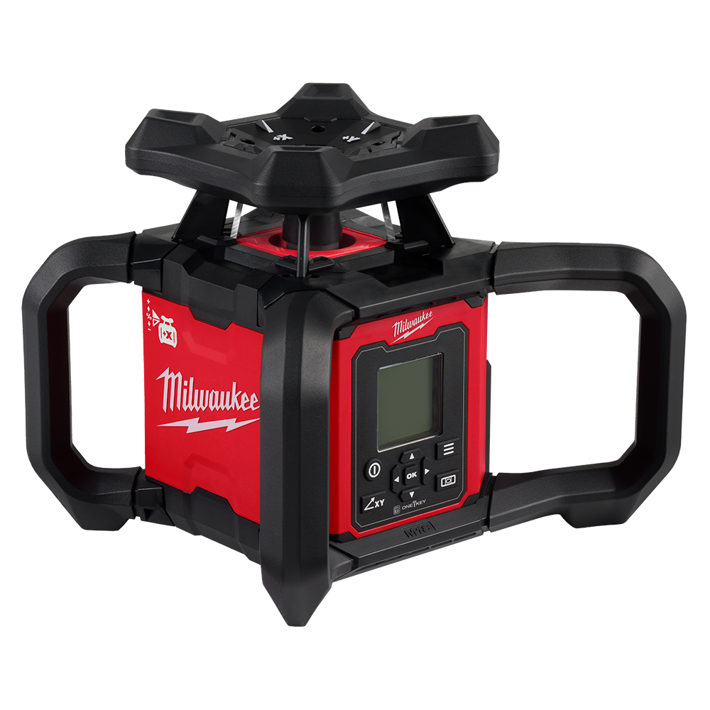 Milwaukee M18™ Dual Grade Rotary Laser 1,220m (4000') Red (Tool Only) M18RL12200C