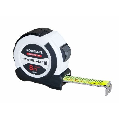 Hi Vis Power Tape 8m 27mm Powerblade 2ABS - MBT87 by Komelon