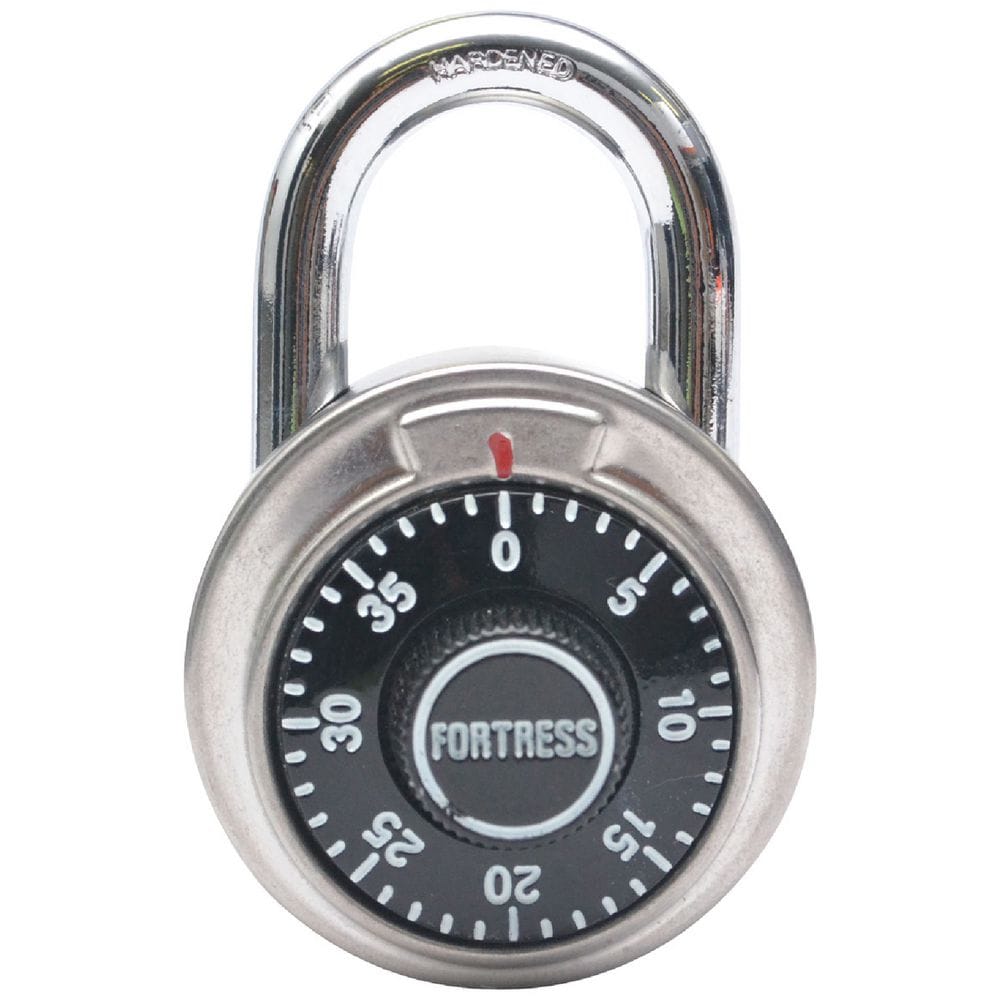 Master Lock 48mm Fortress Combination Dial Padlock FM1850DAU