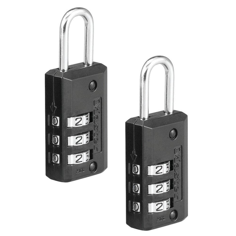 Master Lock 20mm Luggage Padlock with 22mm Shackle | Single or Double Pack