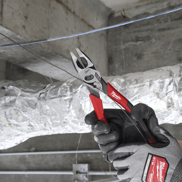 Milwaukee USA Made Comfort Grip 228mm (9") Linesman Pliers With Crimper MT550C