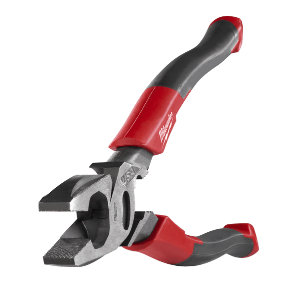 Milwaukee USA Made Comfort Grip 228mm (9") Linesman Pliers With Crimper MT550C