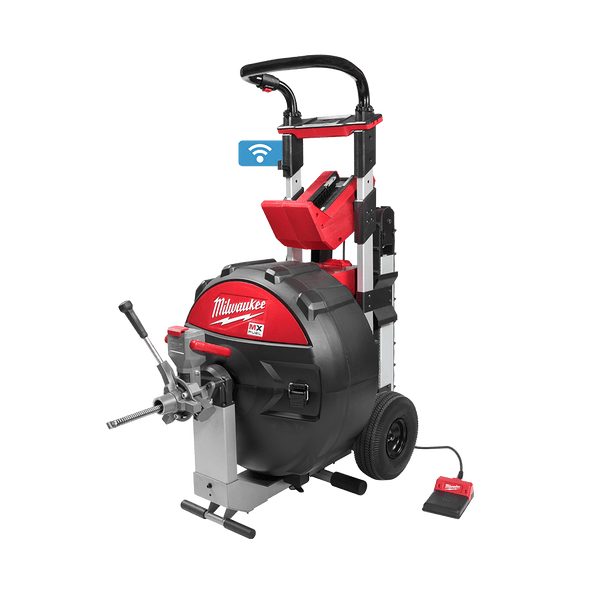 MX FUEL™ Sewer Drum Machine With POWERTREDZ™ Lift Assist - MXLSCP-0Z by Milwaukee