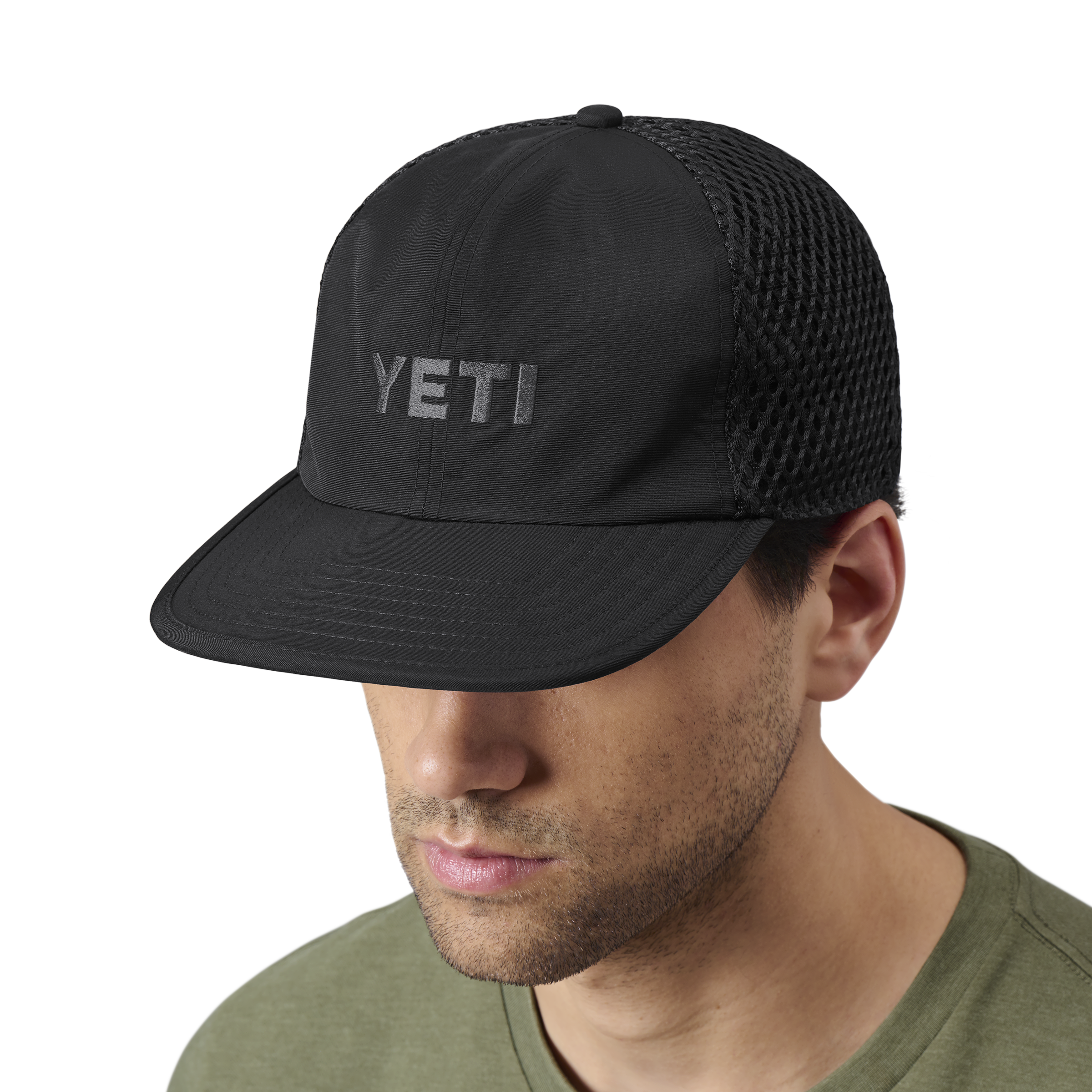 YETI Logo Performance Hat Black 21023004445