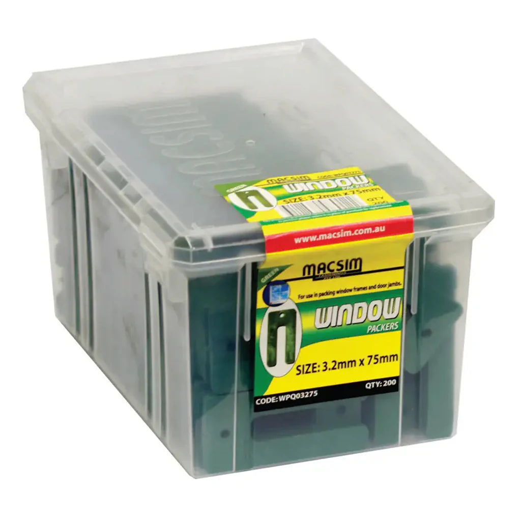 Macsim 200Pce Q Pack Window Packers