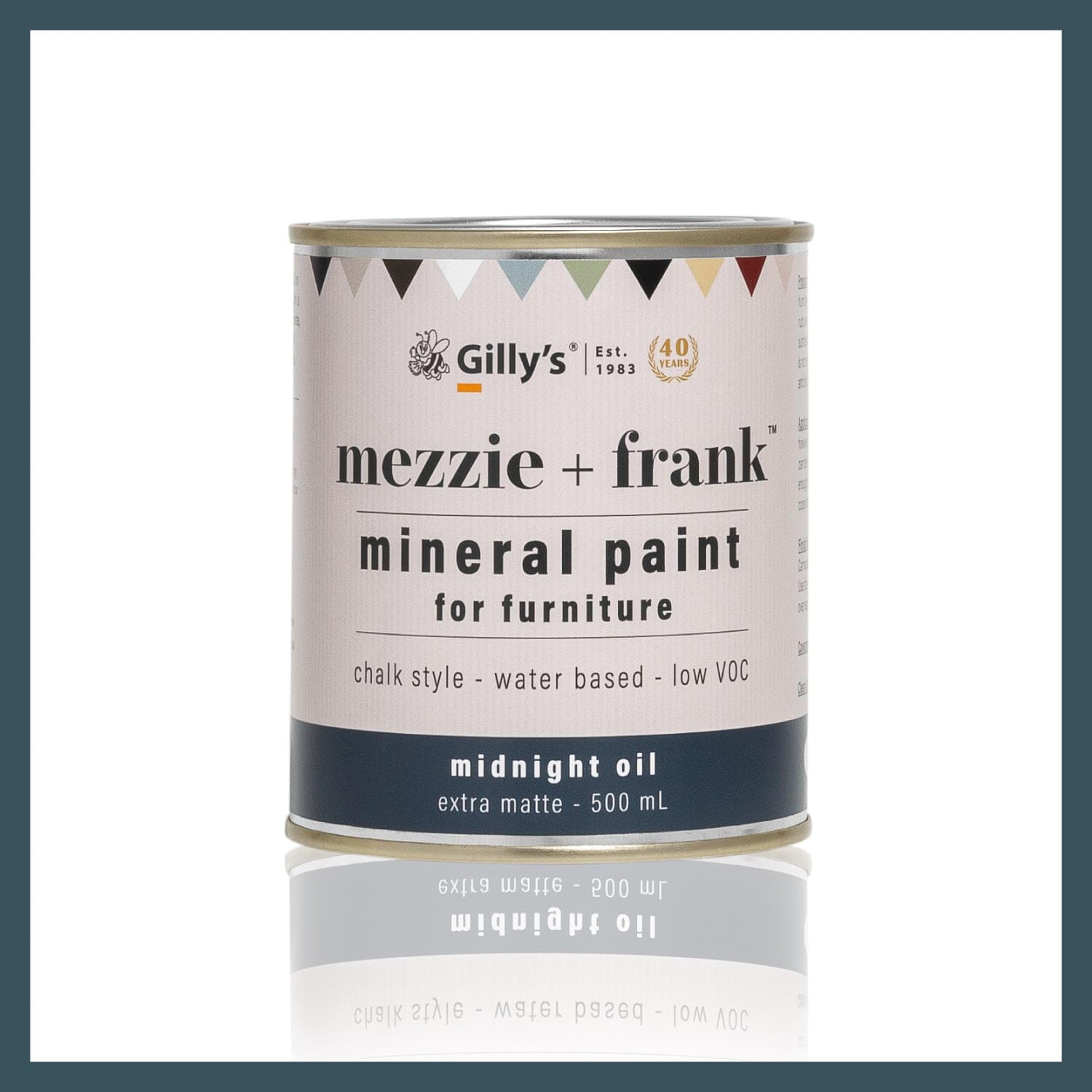 Mezzie + Frank Chalk Style Mineral Paint by Gilly's