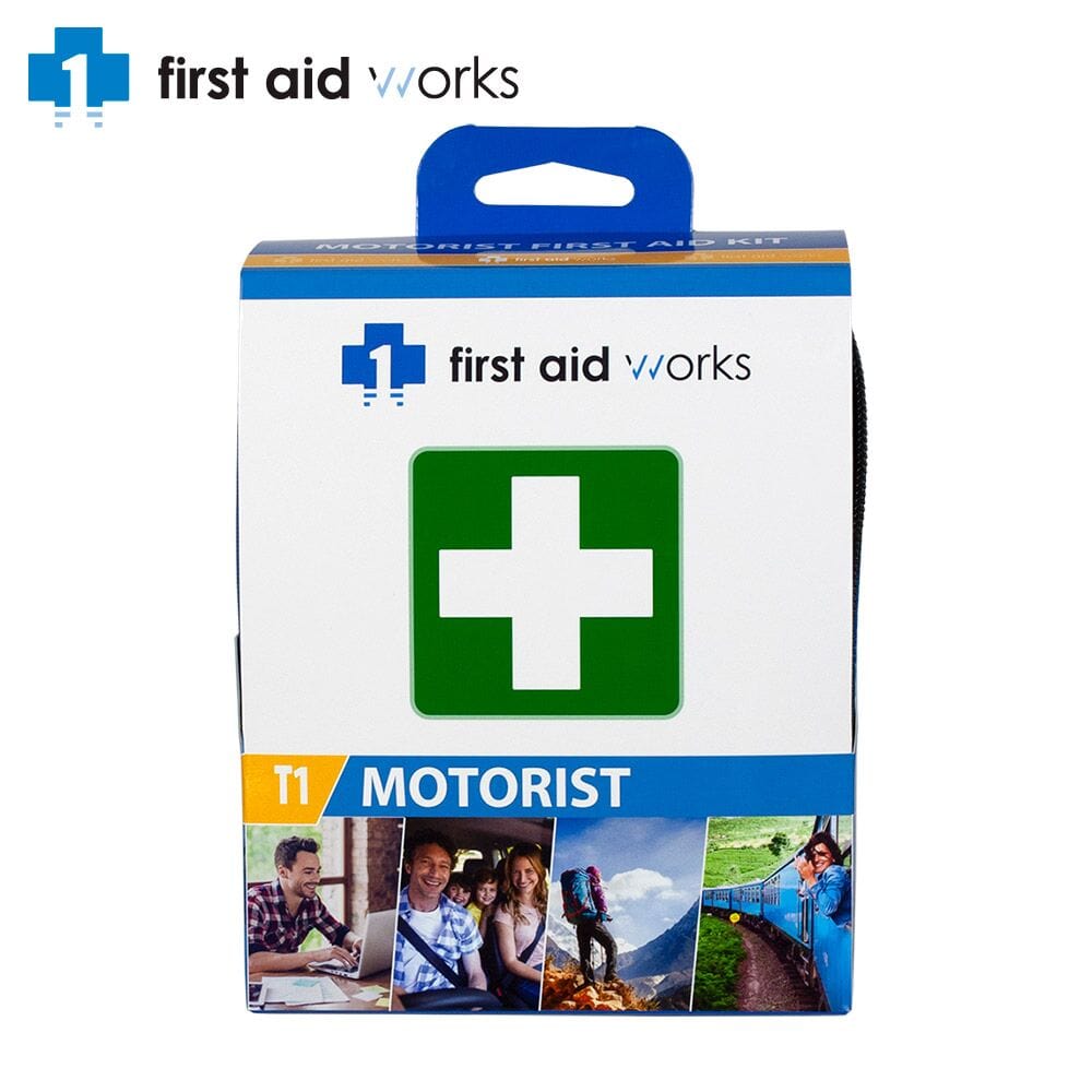 Motorist First Aid Kit FAWT1M by First Aid Works