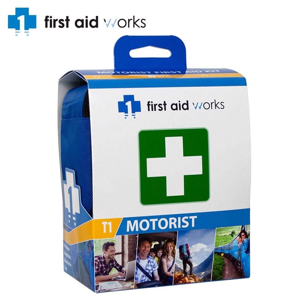 Motorist First Aid Kit FAWT1M by First Aid Works