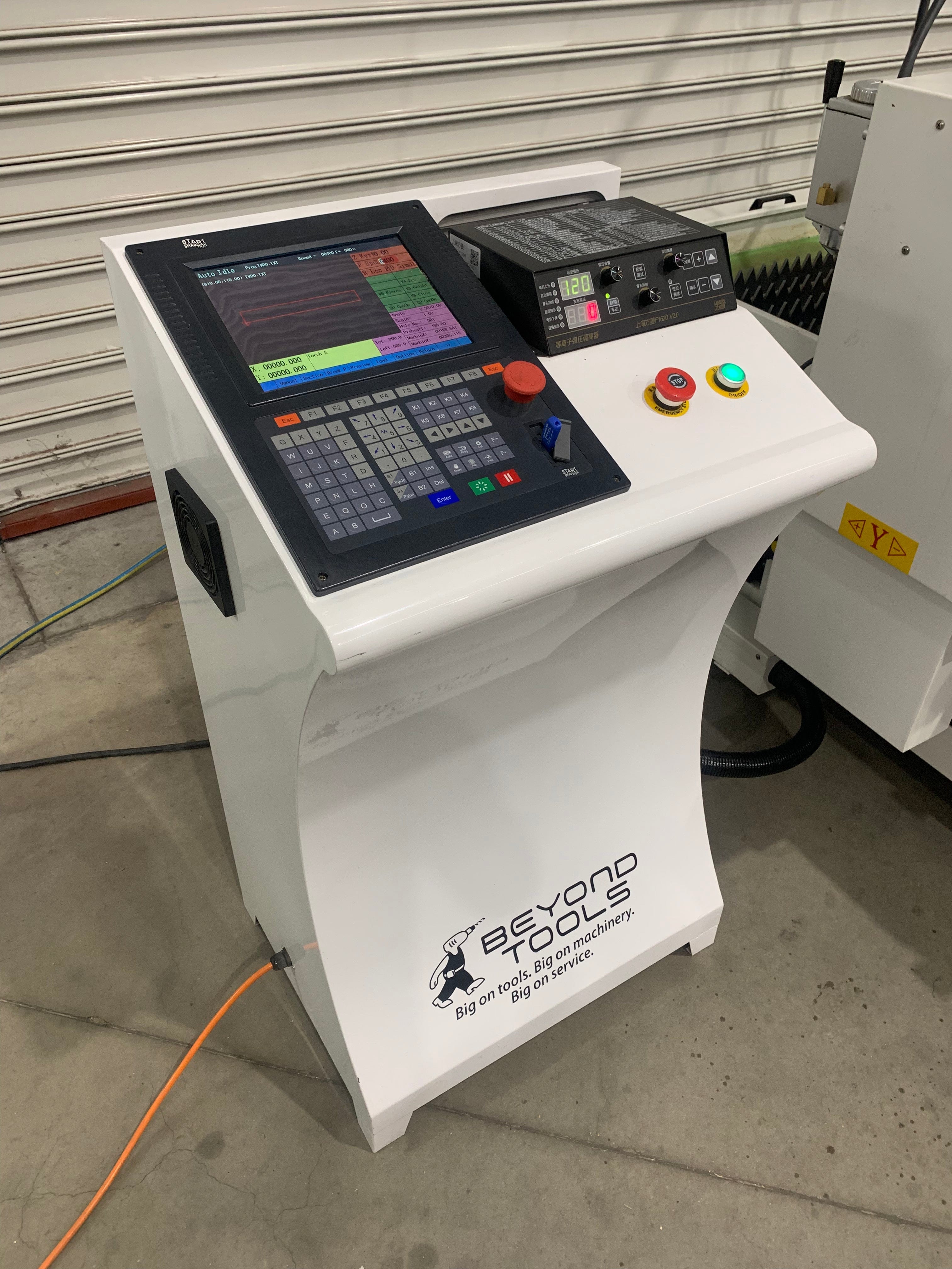 1300mm x 1300mm CNC Plasma Cutter with Huayuan Plasma Generator 415V 1313 by Omni