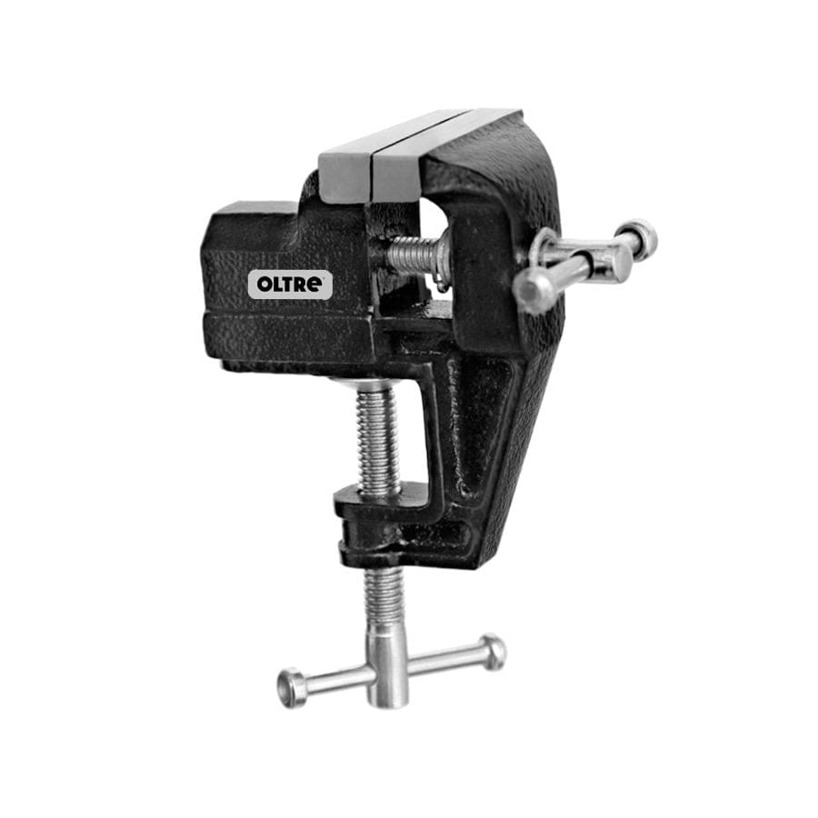 Oltre Heavy Duty SG Iron Baby Mini Bench Vice Integrated Clamp