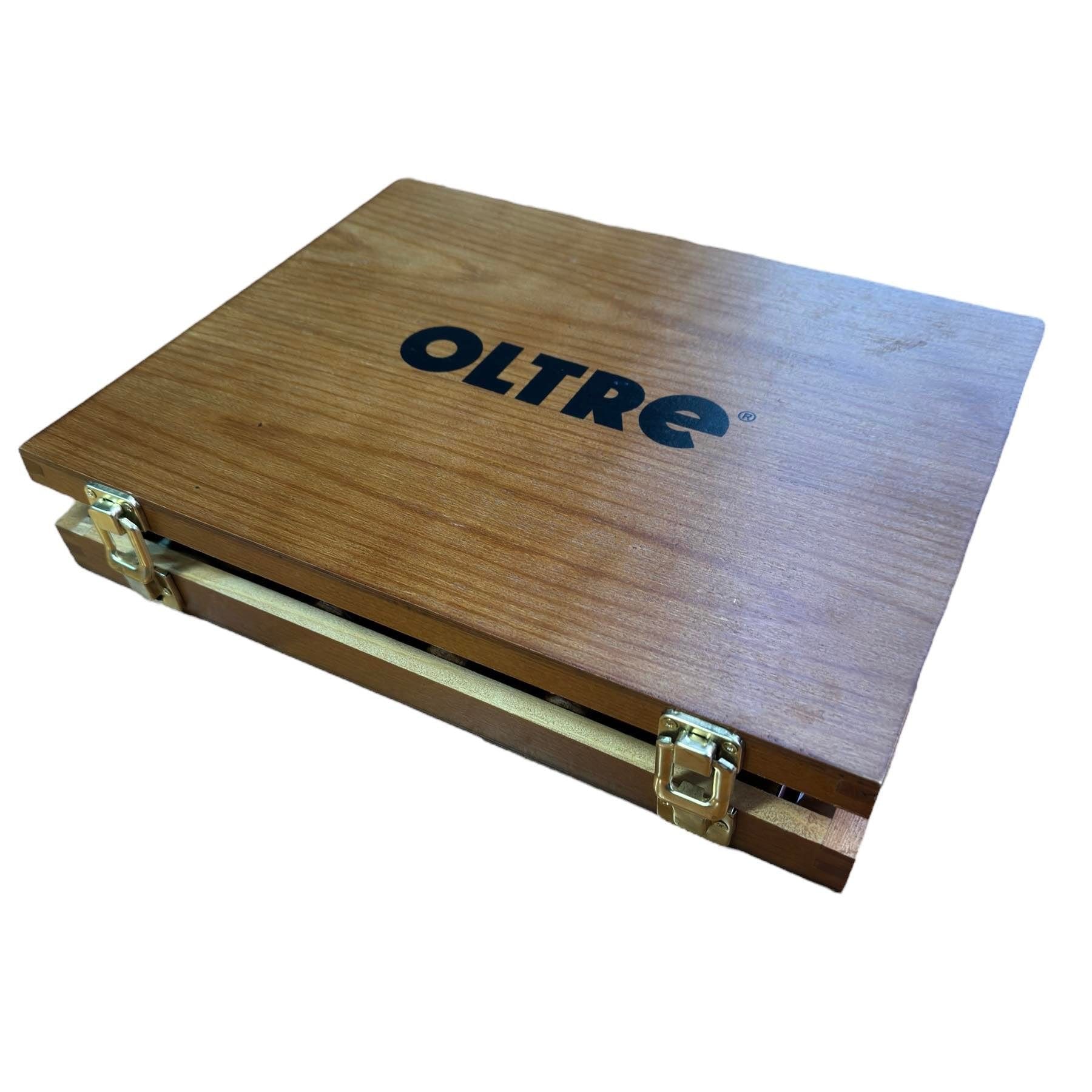 Oltre Wood Carving 12Pce Tool Set in Wooden Box OT-CTS-12