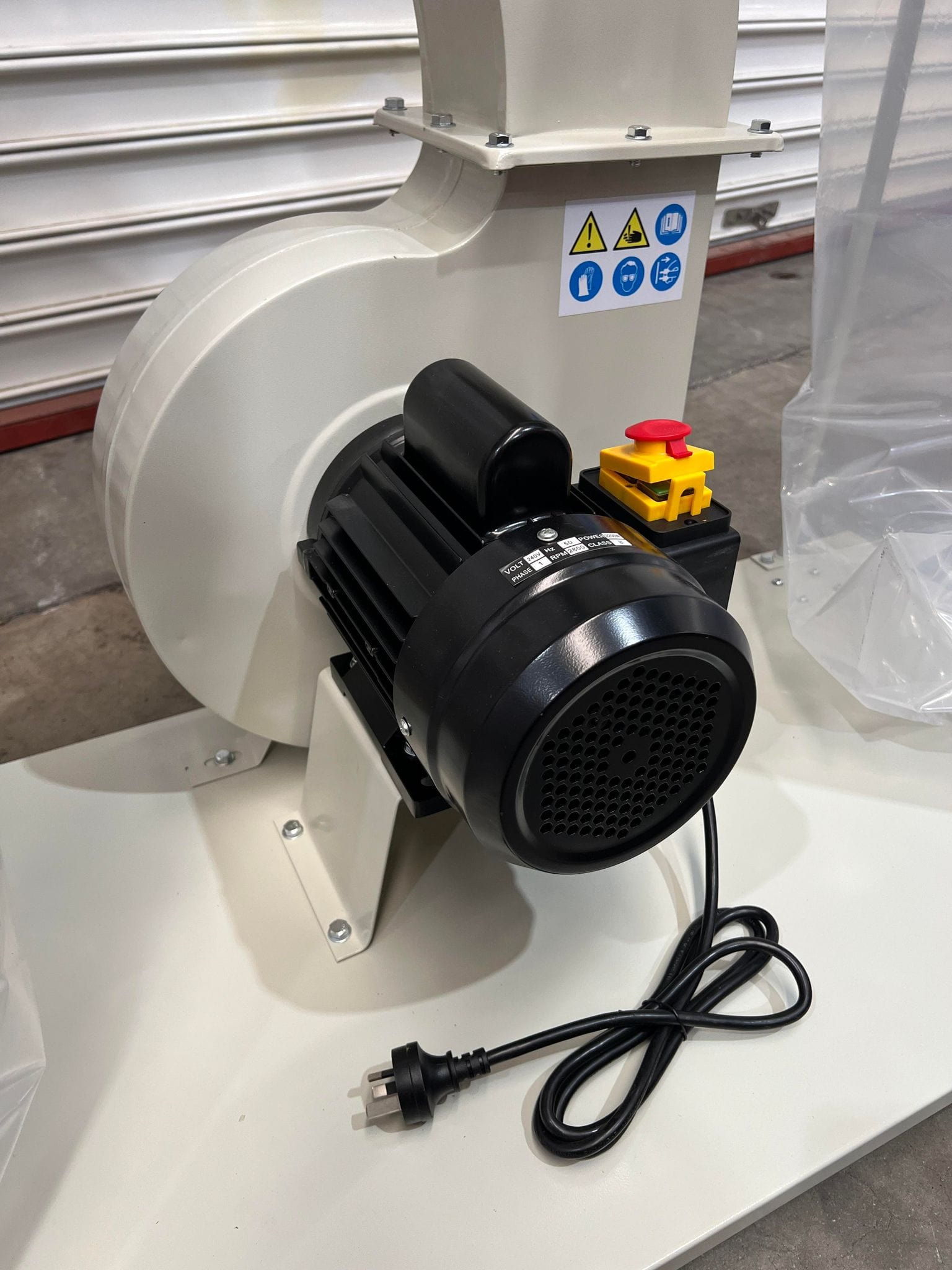 Oltre Dust Collector 3HP 2 x Filter (Needlefelt Top + Plastic Bottom Bag) OT-DC-2200