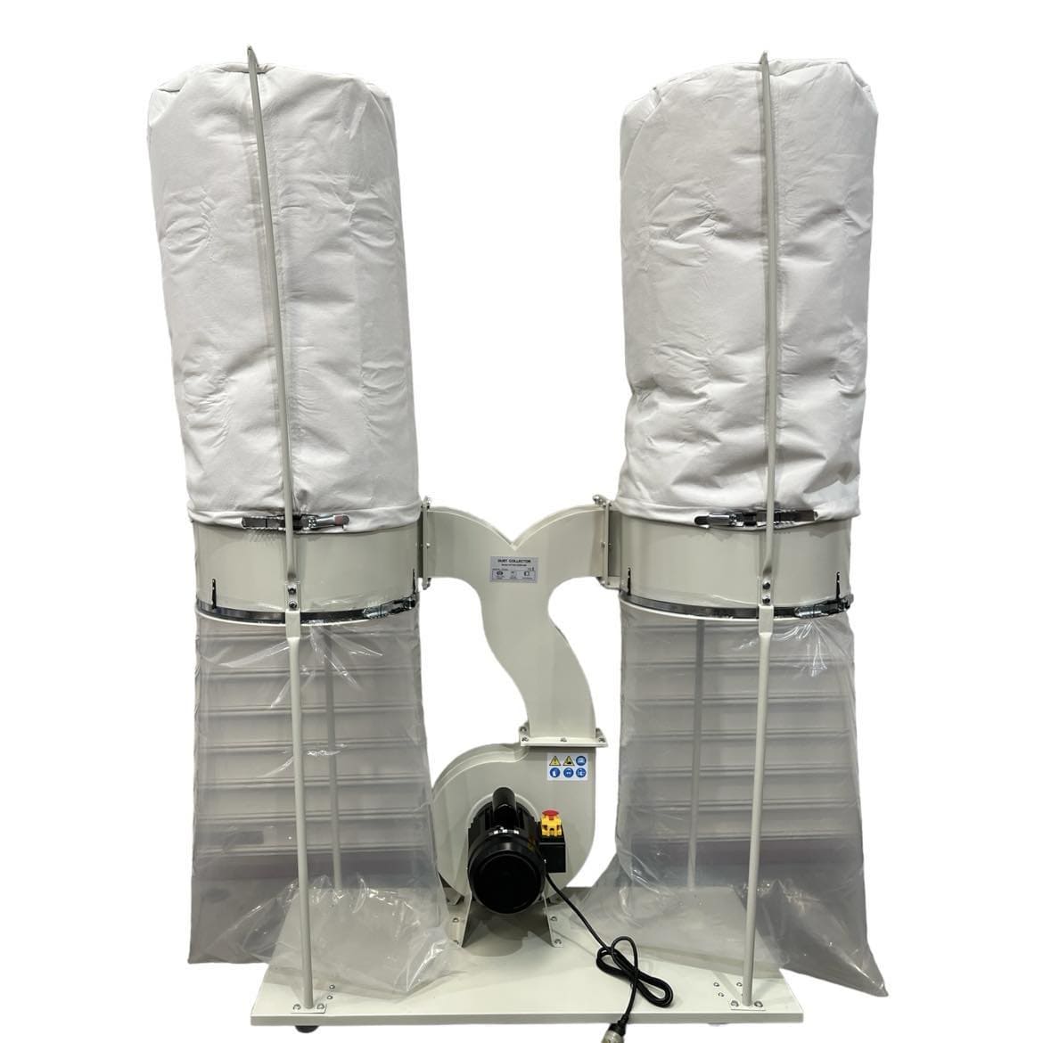 Oltre Dust Collector 3HP 2 x Filter (Needlefelt Top + Plastic Bottom Bag) OT-DC-2200