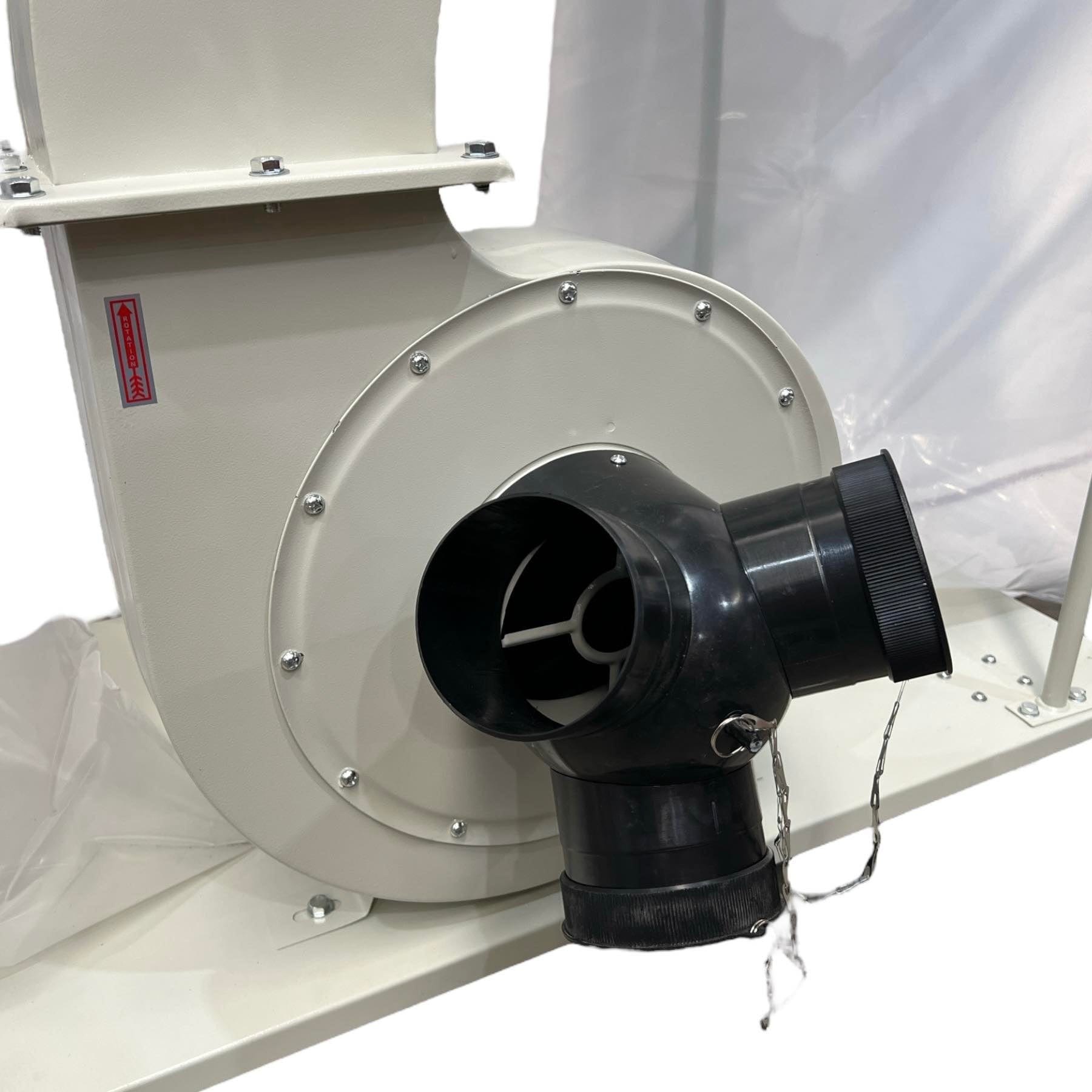 Oltre Dust Collector 3HP 2 x Filter (Needlefelt Top + Plastic Bottom Bag) OT-DC-2200