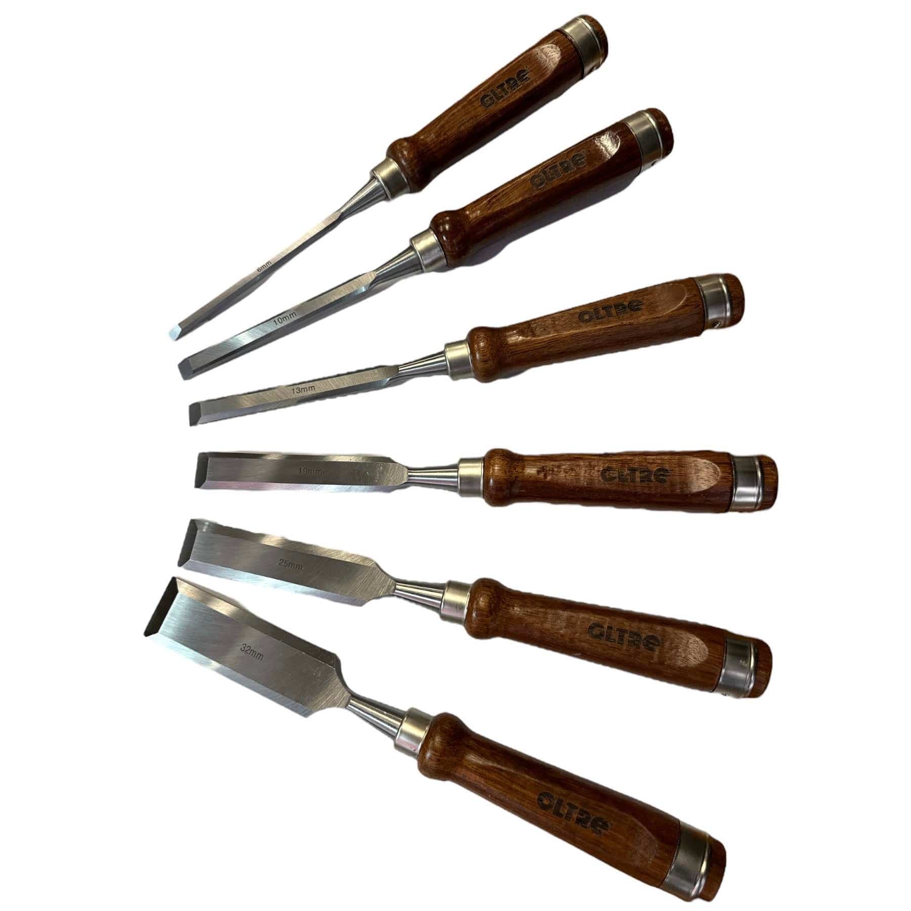 6Pce Woodworking Chisel Set OT-WWCS-6 by Oltre