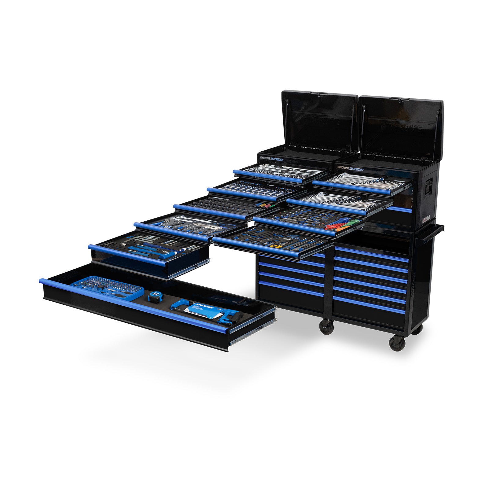 Kincrome PURSUIT Workshop Tool Kit 543 Piece 23 Drawer (53") P1938