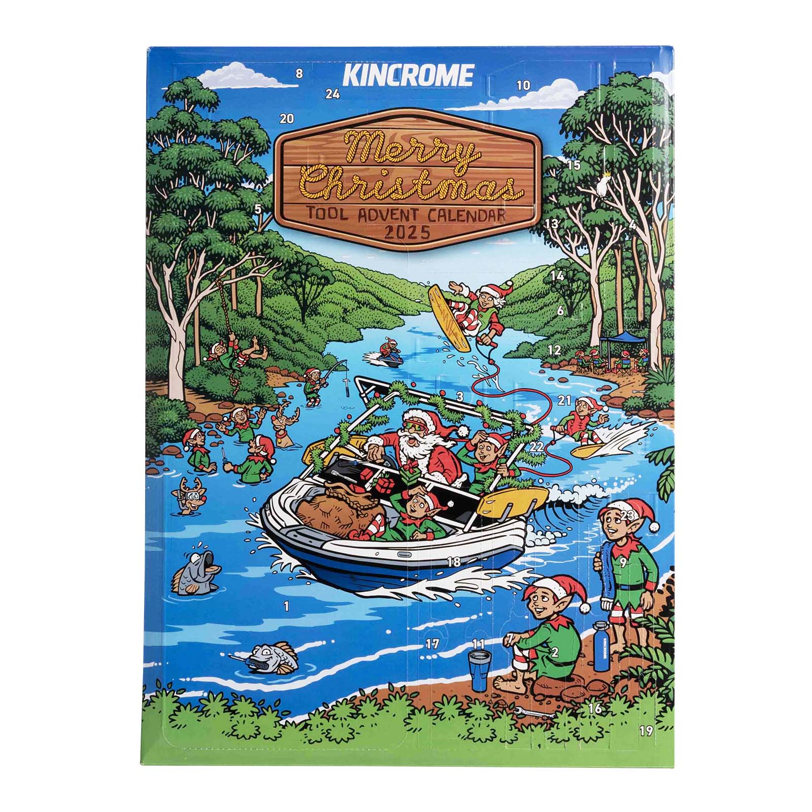 Kincrome Christmas Tool Advent Calendar 2025 - Australia P2112