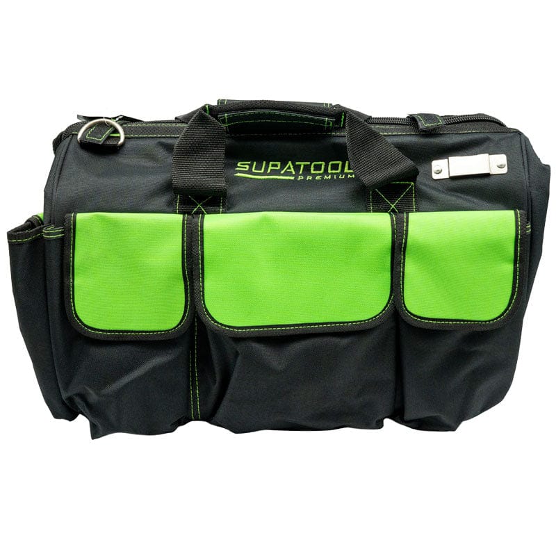 Supatool Premium Wide Mouth Tool Bag with 48 Pockets and Loops STP7101