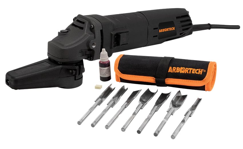 Arbortech 1000W Power Chisel Woodcarving Tool Kit (with 7 Chisels) PCH.FG.900.00