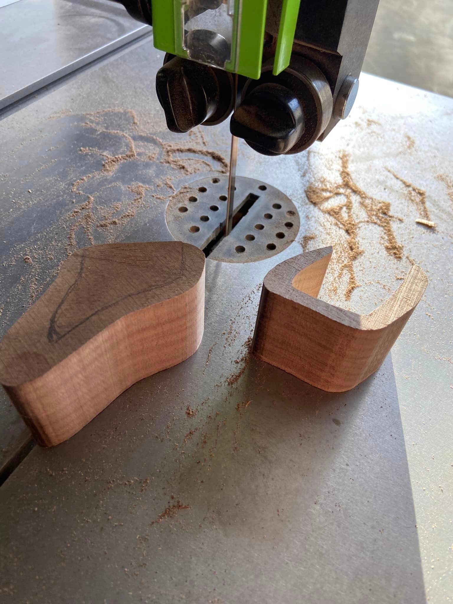 WOODFAST CLIENT BANDSAW PROJECT - Using Woodfast BS350D - Phil Disney, USA @PhilDisney