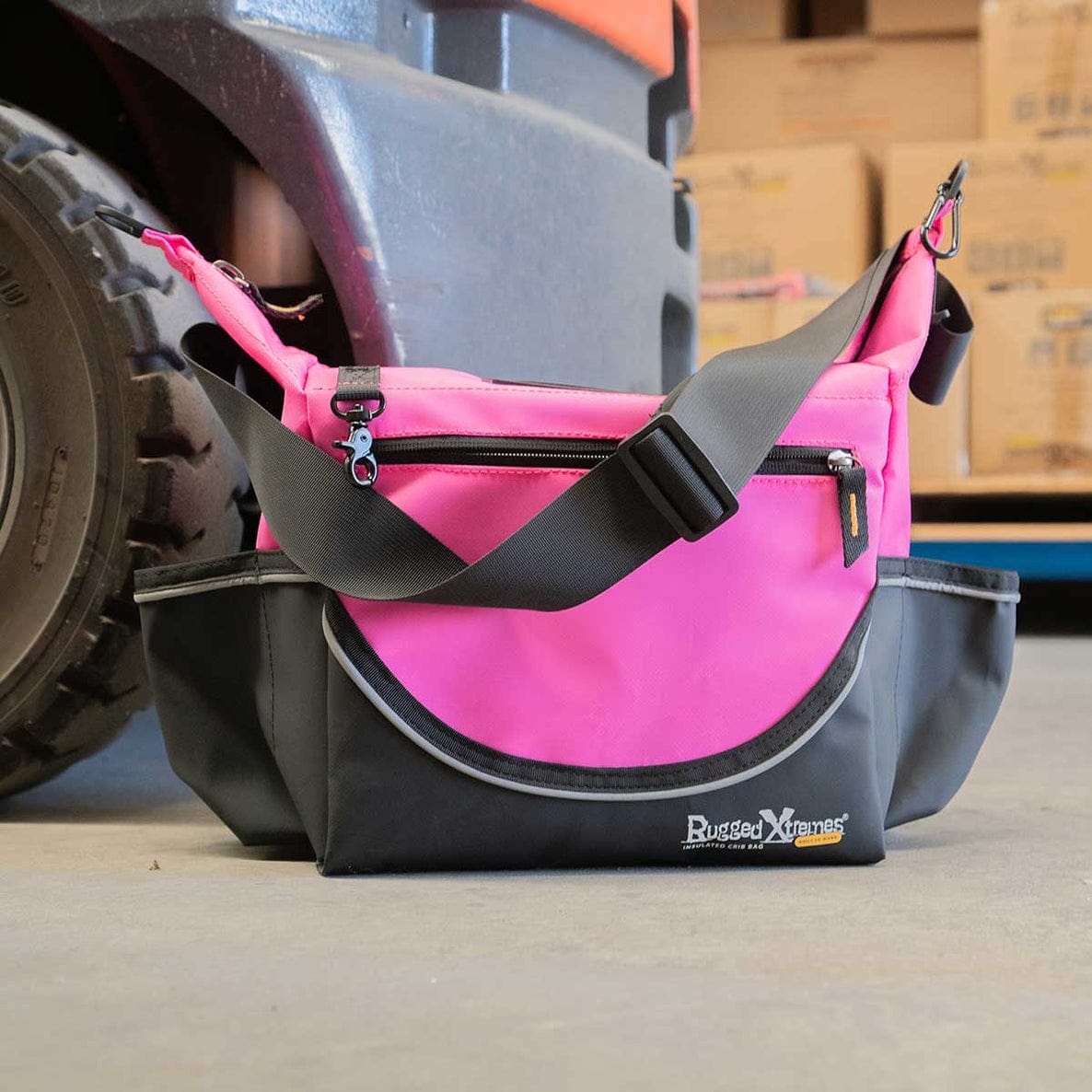 Insulated Pink PVC Crib Bag RX05L106PVCPK by Rugged Xtremes